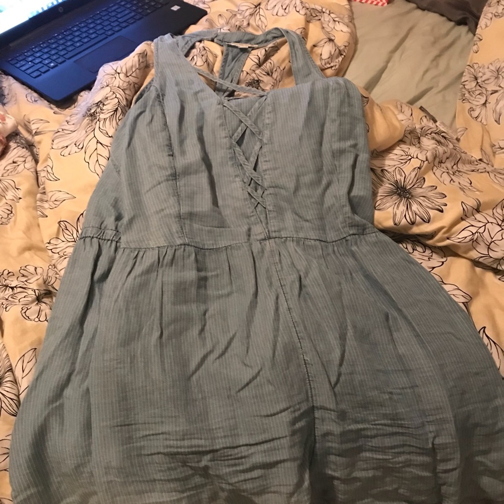 Denim Romper